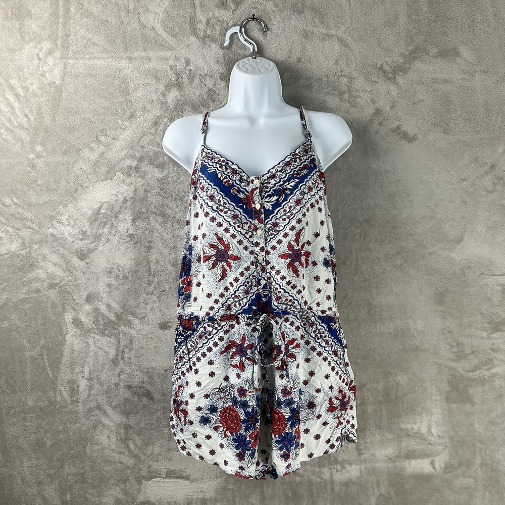 Denim & Supply Ralph Lauren‎ Floral Romper Jumpsuit Women's Large